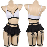 Final Fantasy Tifa Lockhart Cosplay Sexy Kostüm Sets Halloween Karneval Outfits